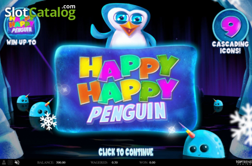 Скрин2. Happy Happy Penguin слот