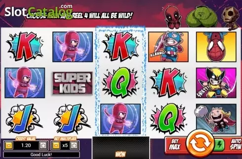 Скрин2. Super Kids слот