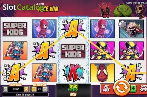 Скрин3. Super Kids слот