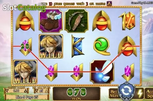 Скрин3. The legend of Link слот
