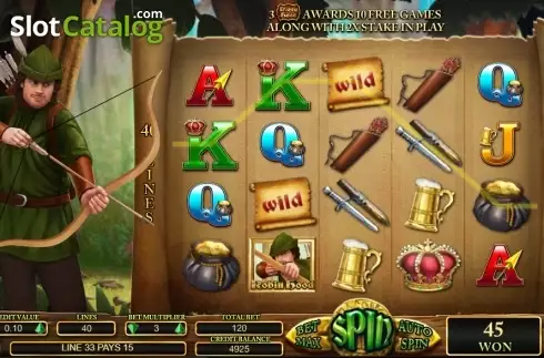Скрин3. Robin Hood (TopTrendGaming) слот