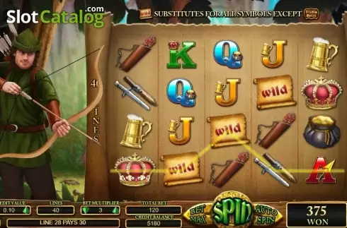 Скрин4. Robin Hood (TopTrendGaming) слот