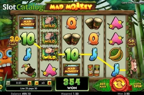 Скрин4. Mad Monkey (TOP TREND GAMING) слот