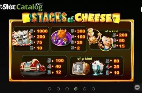 Скрин8. Stacks of Cheese слот