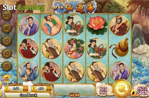 Скрин2. Eight Immortals (TOP TREND GAMING) слот