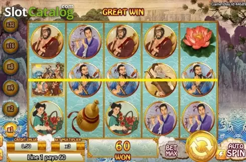 Скрин3. Eight Immortals (TOP TREND GAMING) слот