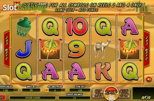 Скрин2. The Silk Road (TOP TREND GAMING) слот
