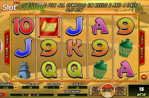Скрин3. The Silk Road (TOP TREND GAMING) слот
