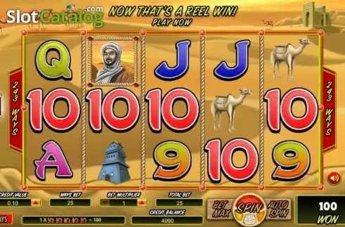 Скрин4. The Silk Road (TOP TREND GAMING) слот