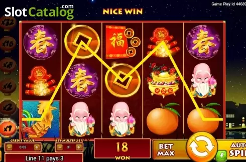 Скрин3. Gong Xi Fa Cai (TopTrendGaming) слот