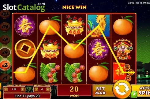 Скрин4. Gong Xi Fa Cai (TopTrendGaming) слот