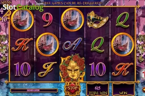 Скрин4. Rose of Venice слот