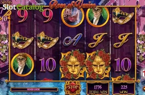 Скрин5. Rose of Venice слот
