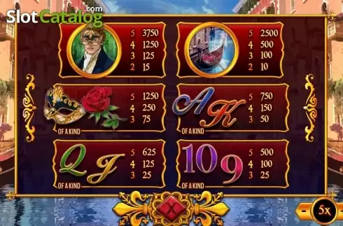 Скрин7. Rose of Venice слот