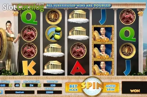 Скрин2. Athena слот
