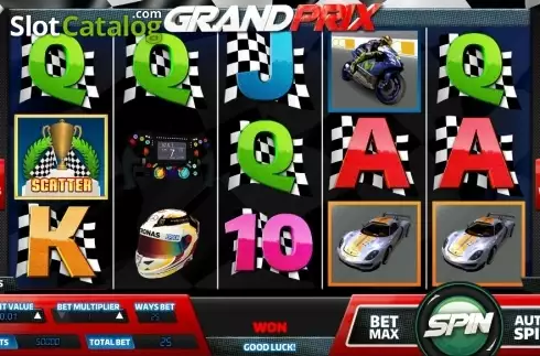 Скрин2. Grand Prix слот