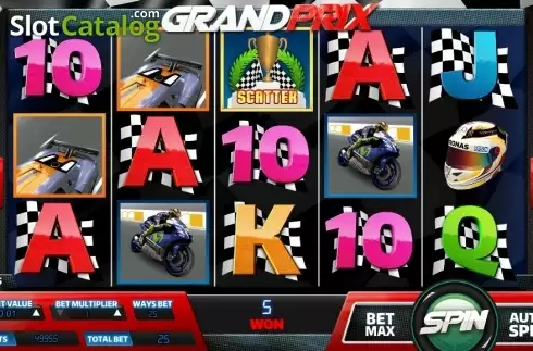 Скрин3. Grand Prix слот