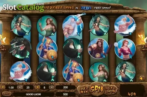 Скрин2. Zeus Vs Hades слот