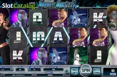 Скрин4. Kat Lee Bounty Hunter 2 слот