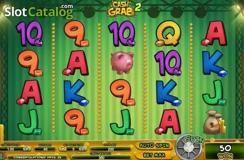 Скрин3. Cash Grab 2 слот