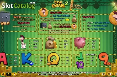 Скрин5. Cash Grab 2 слот