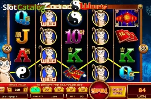 Скрин4. Zodiac Wilds слот