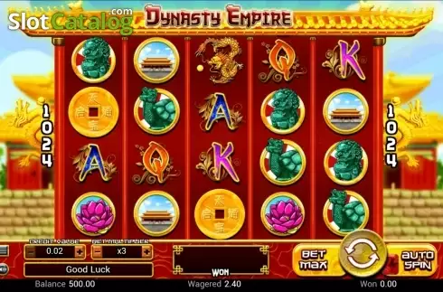 Скрин5. Dynasty Empire слот