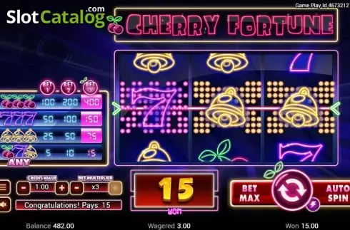 Скрин3. Cherry Fortune слот