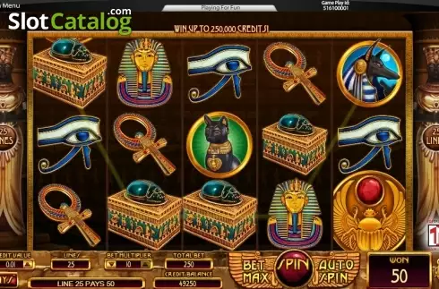 Скрин3. Cleopatra (Top Trend Gaming) слот