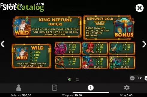 Скрин4. Neptunes Gold (Swintt) слот