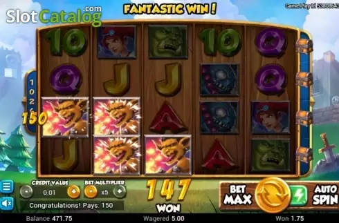 Скрин3. Battle Heroes слот