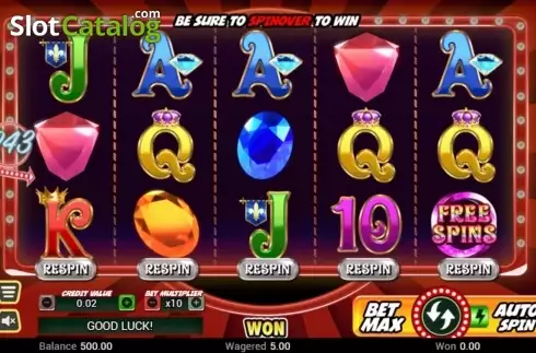 Скрин2. Gem Riches слот