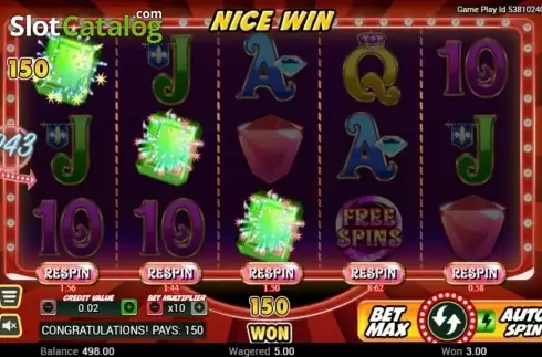 Скрин3. Gem Riches слот