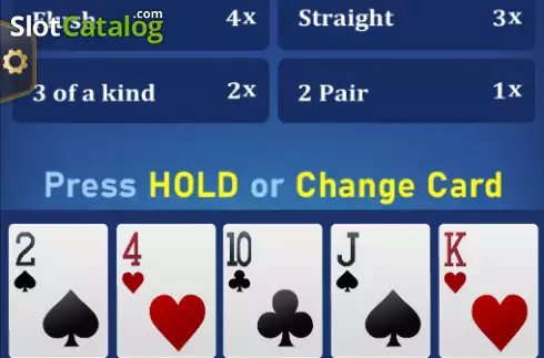 Скрин2. Video Poker (TaDa Gaming) слот