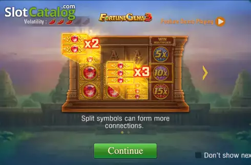 Скрин2. Fortune Gems 3 слот