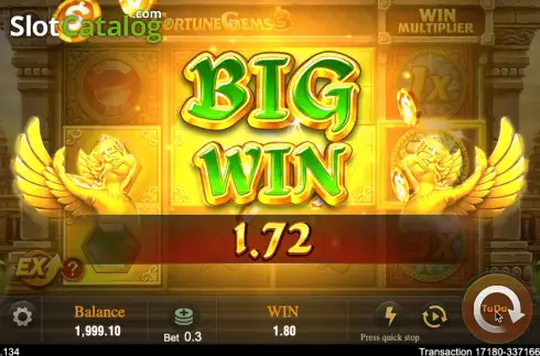 Скрин6. Fortune Gems 3 слот