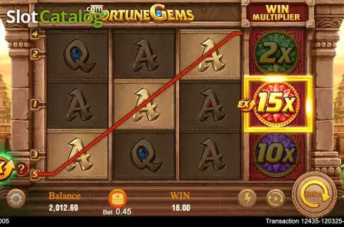 Скрин4. Fortune Gems (TaDa Gaming) слот