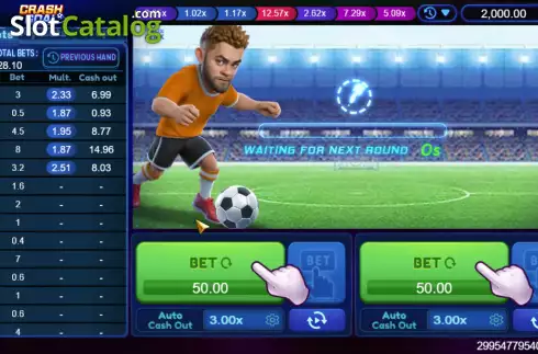 Скрин2. Crash Goal слот