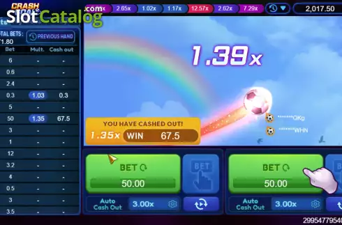 Скрин3. Crash Goal слот