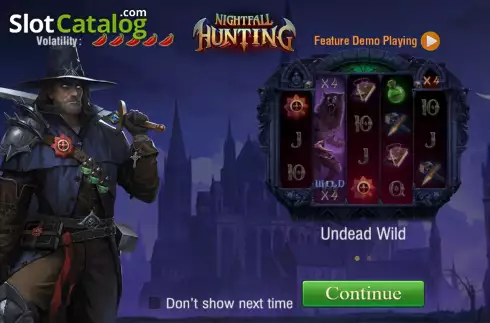 Скрин2. Nightfall Hunting слот