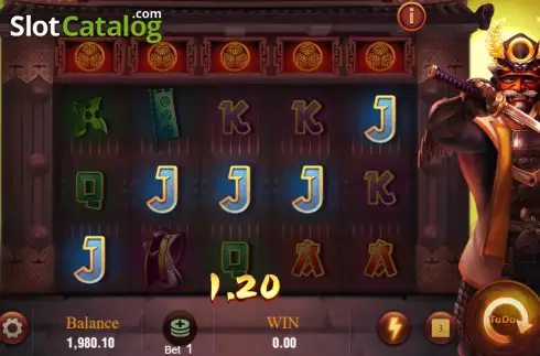 Скрин5. SHŌGUN (TaDa Gaming) слот