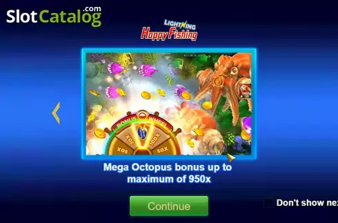Скрин2. Happy Fishing Lightning слот