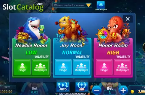 Скрин3. Ocean Hunter (TaDa Gaming) слот