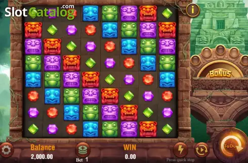 Скрин3. Treasure Quest (TaDa Gaming) слот