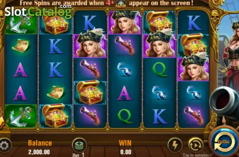 Скрин2. Caribbean Queen слот