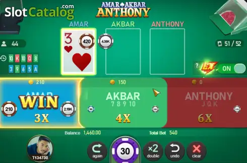 Скрин5. Amar Akbar Anthony слот