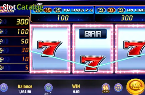 Скрин6. Rapid Gems 777 слот