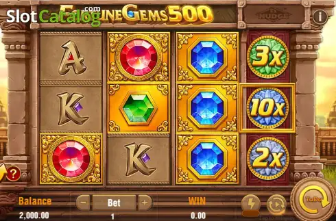 Скрин3. Fortune Gems 500 слот