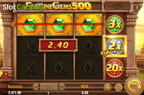Скрин5. Fortune Gems 500 слот
