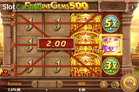 Скрин6. Fortune Gems 500 слот